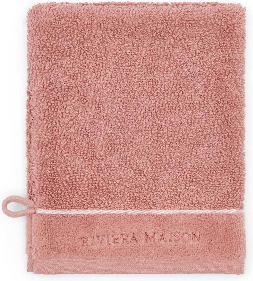 Riviera Maison RM Elegant Washcloth plum