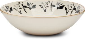 Riviera Maison Schaal Porselein Groot Romance D'Amour Bowl Blauw Maat L
