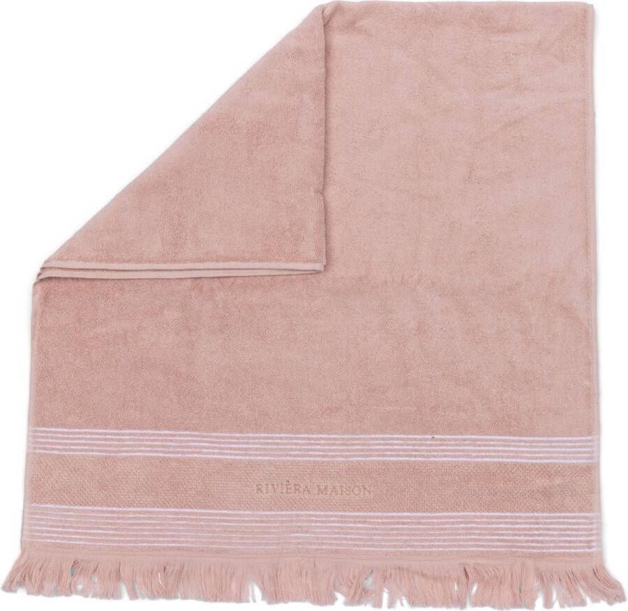 Riviera Maison Serene Towel Blossom Handdoek Pink 140x70