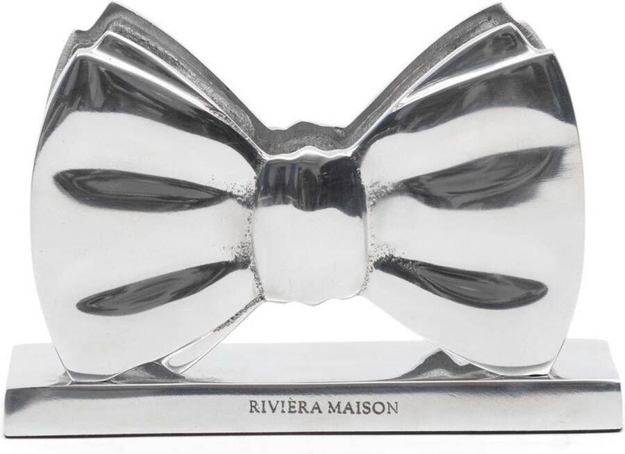 Riviera Maison Servettenhouder The Perfect Bow Napkin Holder Zilver
