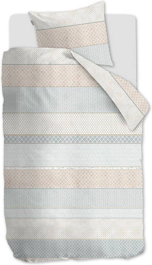 Riviera Maison Soft Tiles Dekbedovertrek Lits-jumeaux 260x200 220 cm Soft Pink