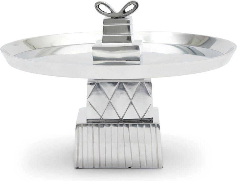 Riviera Maison Taartplateau Lovely Present Cake Stand Zilver