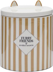 Riviera Maison voorraadpot Furry Friends Cat Food Storage Jar (18x21 5 cm)