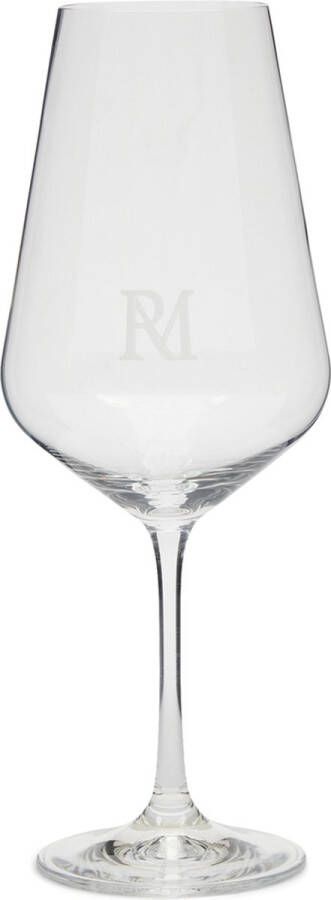 Riviera Maison Wijnglas RM Monogram Wine Glass Transparant
