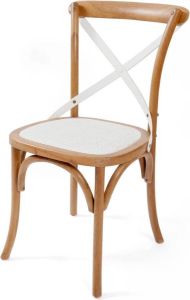 Riviera Maison Saint Etienne Dining Chair Eikenhout Rattanschil 49.0x52.0x88.0 cm