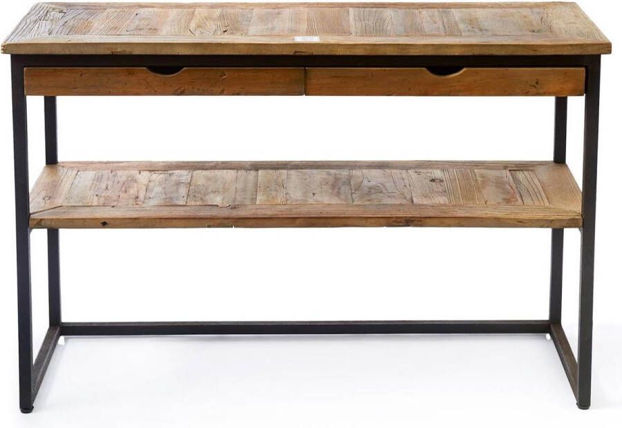 Riviera Maison Salontafel Met Lade Shelter Island Sidetable With Drawers Zwart