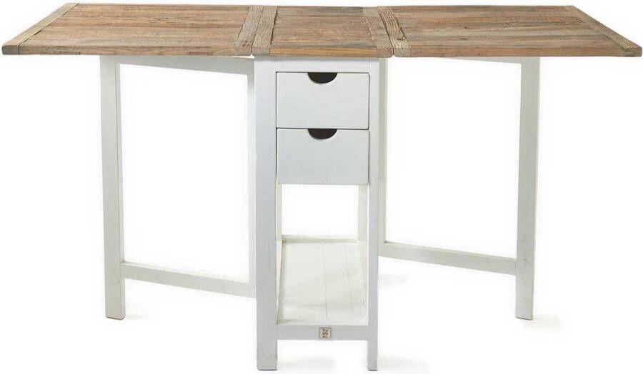 Riviera Maison Bartafel Inklapbaar Wooster Street Bar Table 50 180x80 cm Wit