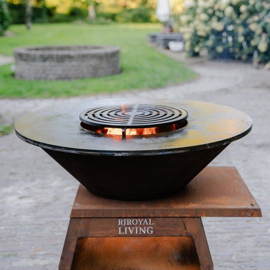 RJRoyal Living BBQ Plancha Grillrooster 36 5Ø 8mm BBQ Plancha Accessoire