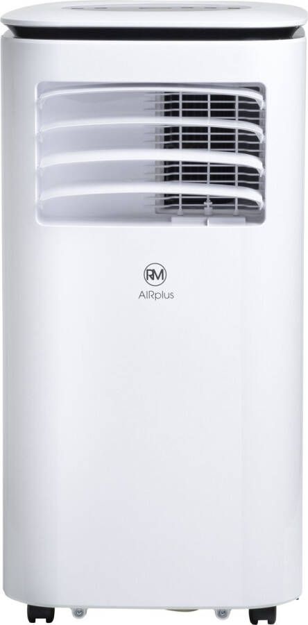 RM AIRPlus Rmap-7001 Mobiele Airco Airconditioning 7000 Btu Wit zwart