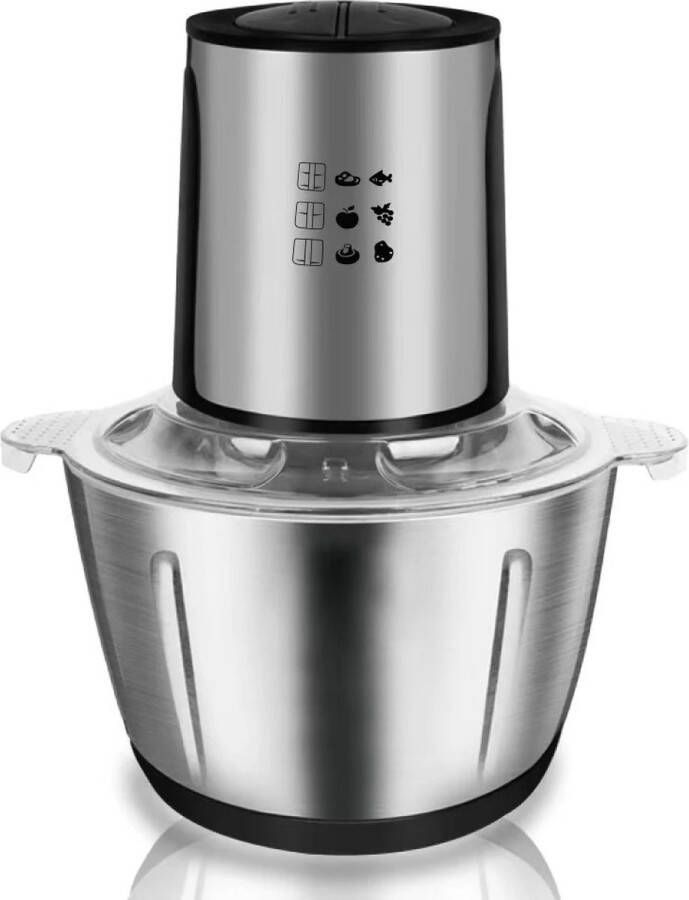 RM Enterprise Keukenmachine Keukenmixer Mandoline Elektrisch Hakmolen Roestvrij Staal