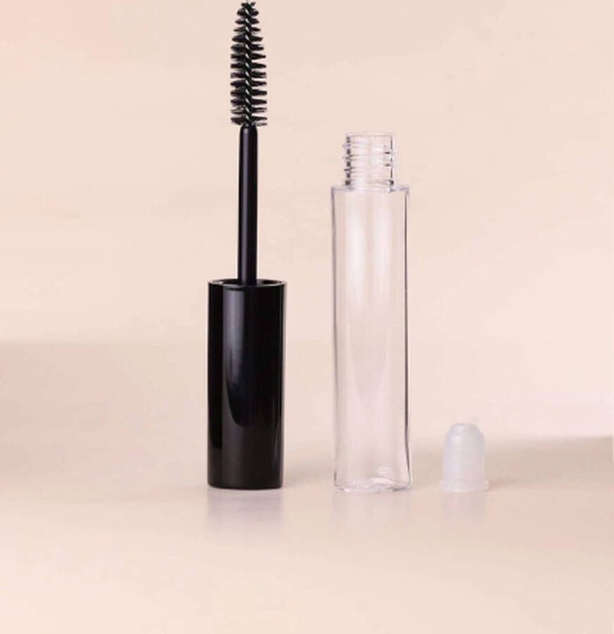 RNZV 1 mascara-dispenser van 10 ml lege dispenser mascara wimpers wimperserum dispenser wimperolie leeg flesje oliedispenser mascara flesje