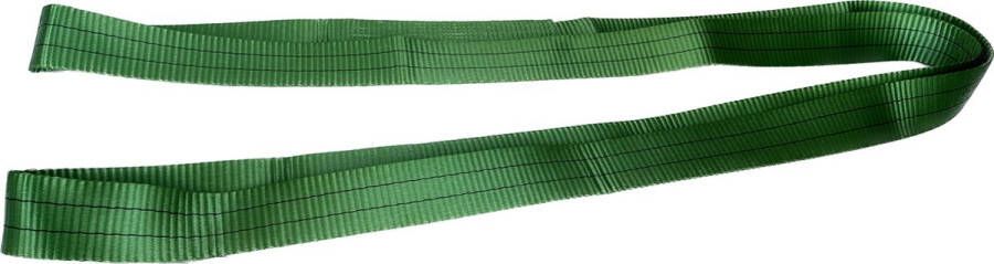 Roadtech 2 stuks polyester rondstrop. Eindloze platte hijsband. Maximale belasting: 2 ton. Werkende lengte: 2 meter. (Omtrek lengte: 4 meter.) Groen