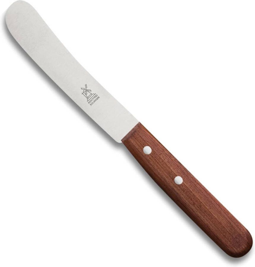 Robert Herder Botermes Buckels RVS Lemmet 70 mm Heft Pruimenhout
