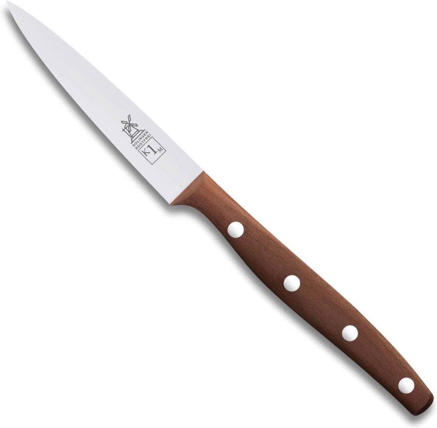 Robert Herder K1M Officemes Carbonstaal Middenspits Lemmet 9 cm Heft Pruimenhout