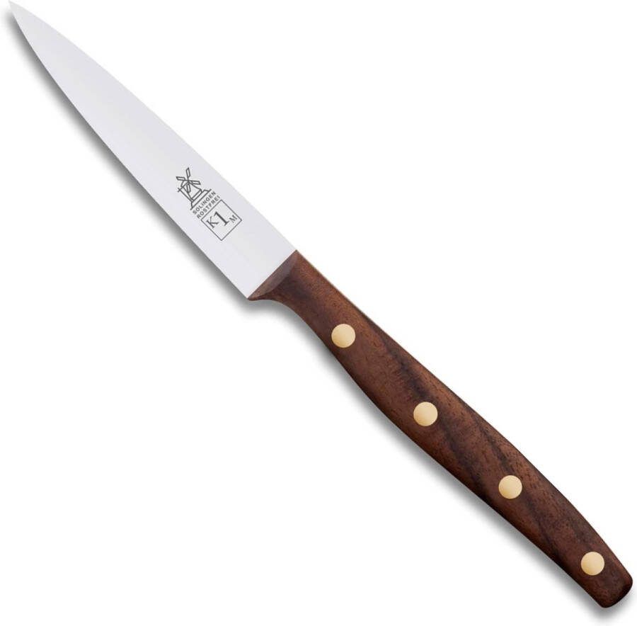 Robert Herder K1M Officemes RVS Middenspits Lemmet 9 cm Heft Walnotenhout
