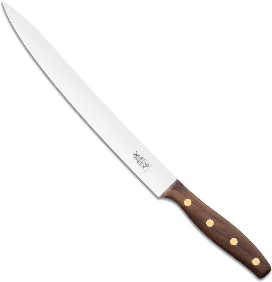 Robert Herder K6 vlees- fileermes 23 cm RVS walnoot K6 vlees- fileermes 23 cm RVS walnoot