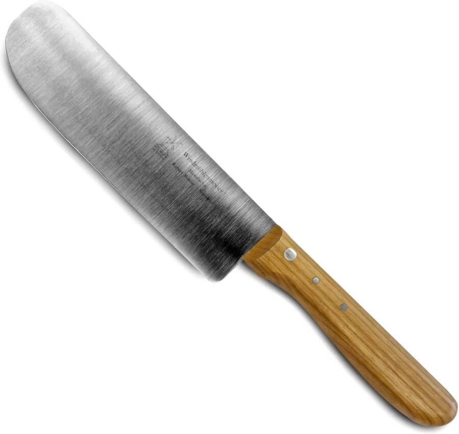 Robert Herder Paletmes Wägerle RVS Licht Flexibel Lemmet 18 cm Heft Kersenhout