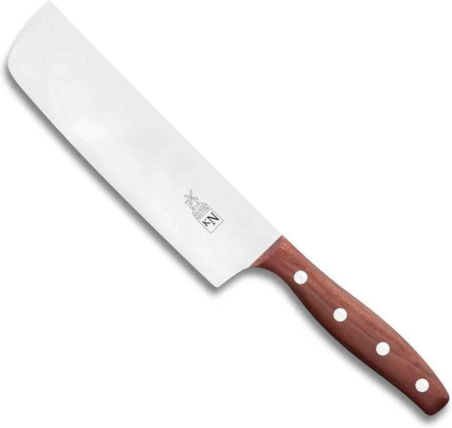 Robert Herder KN Nakiri Groentemes 60HRC RVS Lemmet 18 cm Heft Pruimenhout