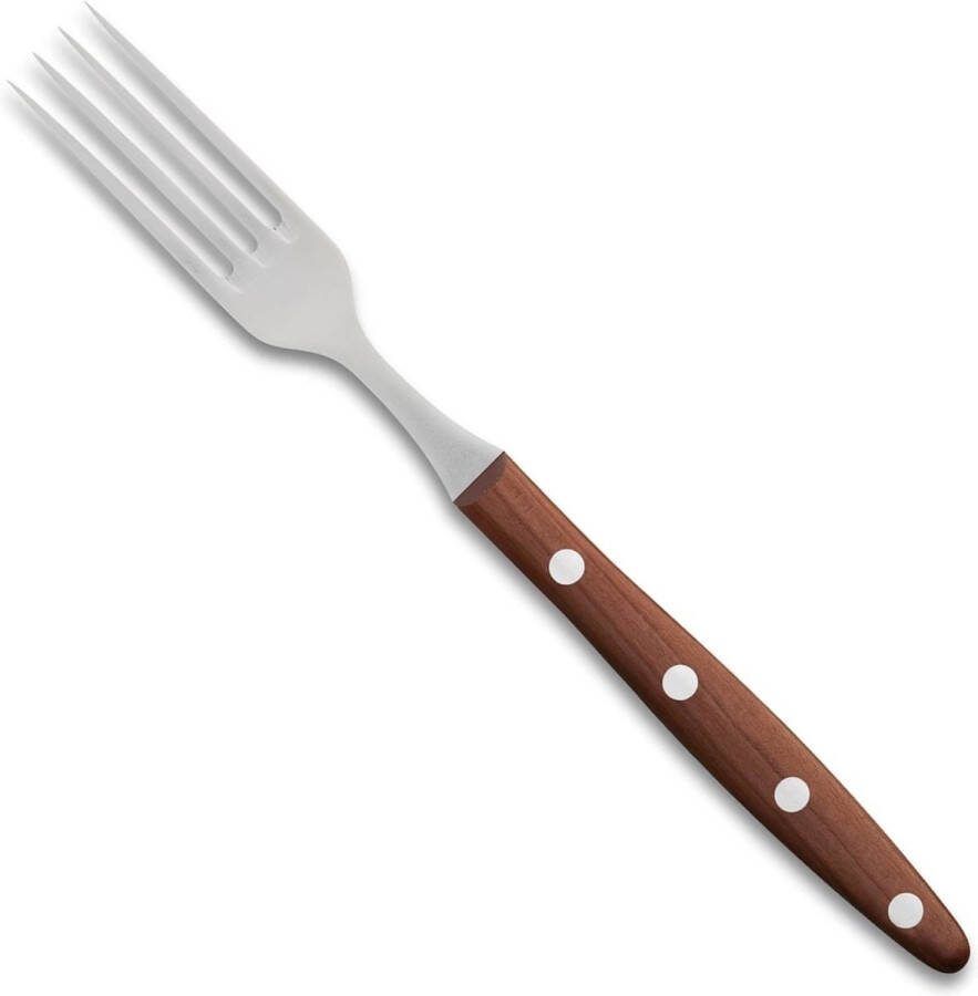 Robert Herder Windmühle Steakvork RVS Lengte 20.5 cm Heft Pruimenhout