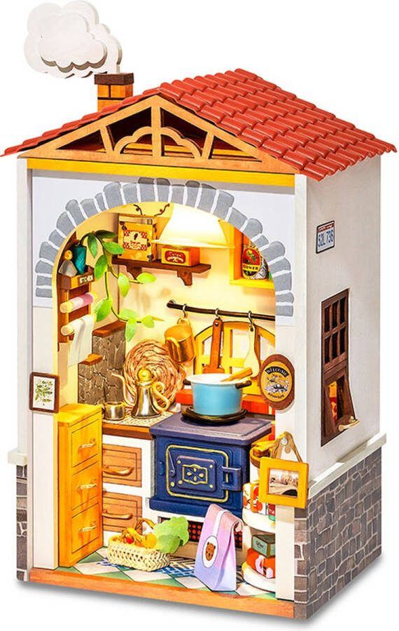 Robotime DIY Flavor Kitchen DS011 8 5x6 2x15 5cm