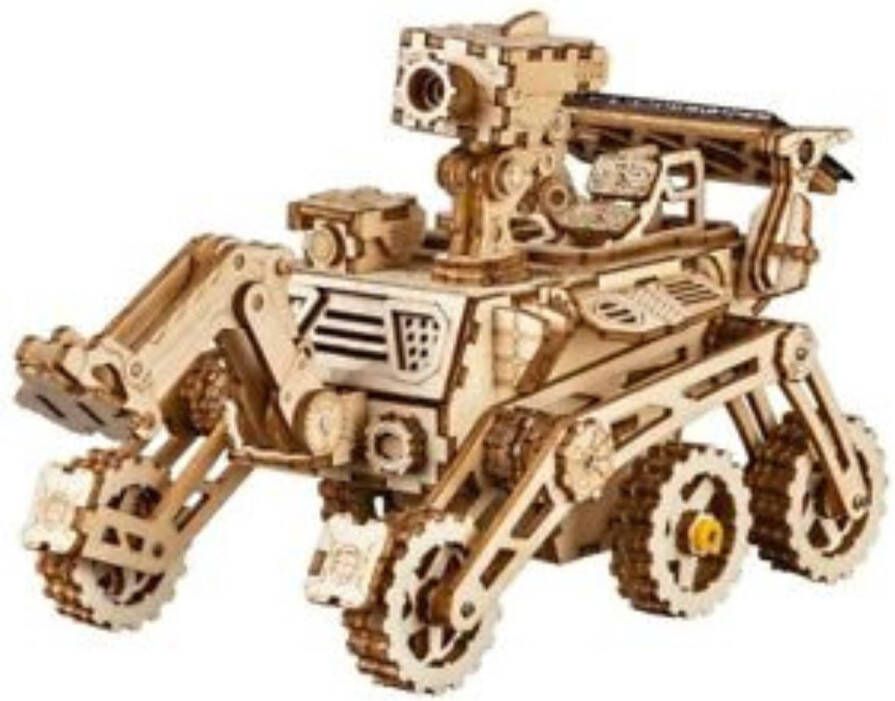 Robotime Harbinger Rover Space Modelbouw Bouwpakket Hout 3D Puzzel Tieners Volwassenen