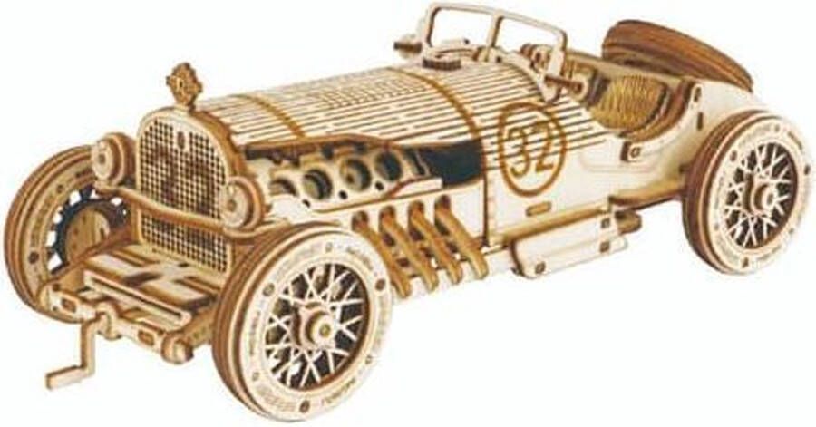 Robotime Modelbouwpakket V8 Gp Car 19 X 8 Cm Hout 220-delig