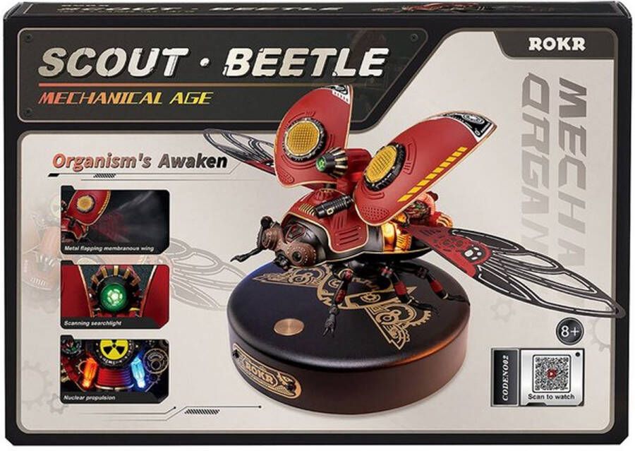 Robotime Scout Beetle MI02 ROKR Bouwpakket 3D puzzel