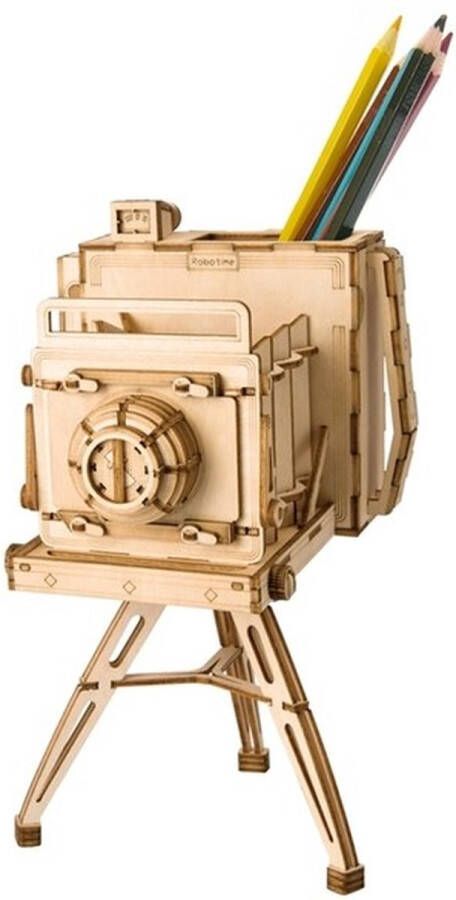 Robotime Vintage Camera 3D Modelbouw DIY