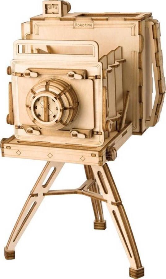 Megamoviestore Robotime Modern 3D Houten Puzzel Vintage Camera