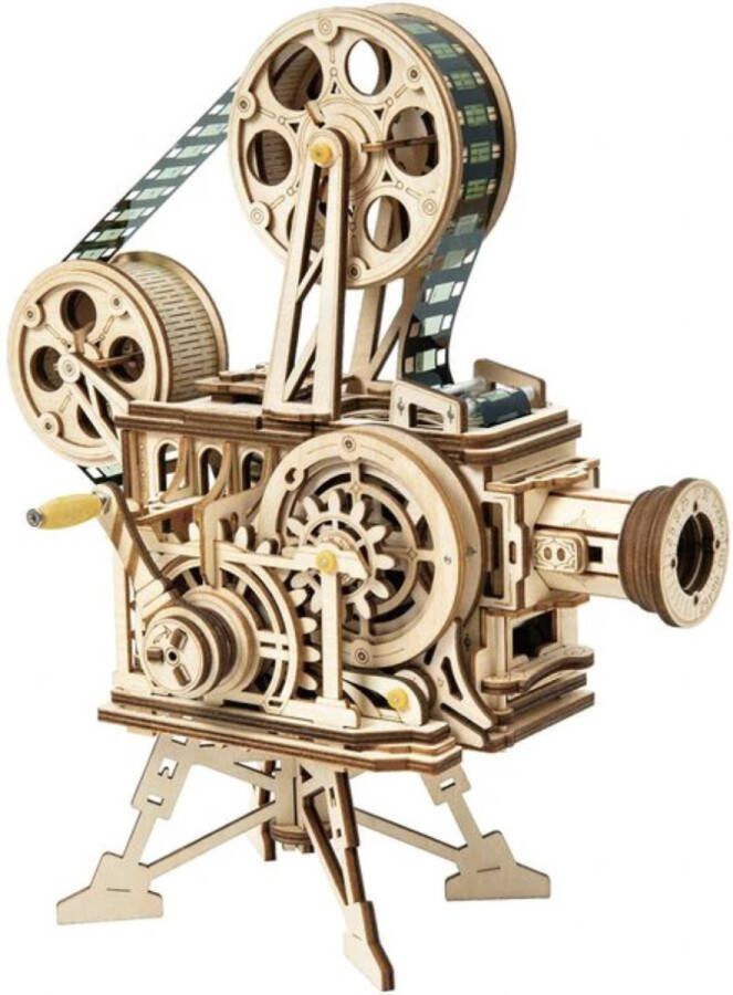 Robotime Vitascope Houten Modelbouw Sciencefiction Modelbouw DIY Hout 3D puzzel Tieners Volwassenen