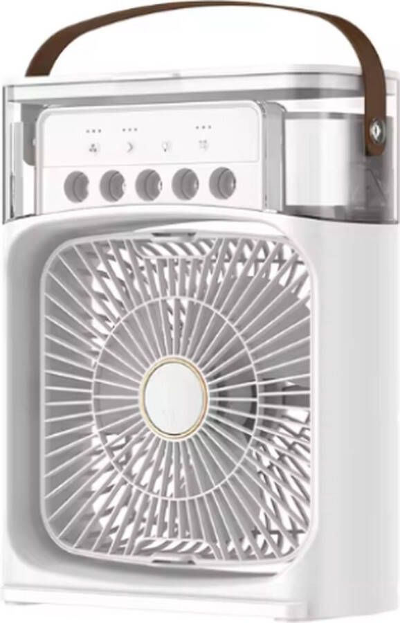 Robovacs N.lux Ventilator Arico zonder afvoer Staand Airco met luchtbevochtiger USB Fan Met licht Luchtbevochtigers Humidifier