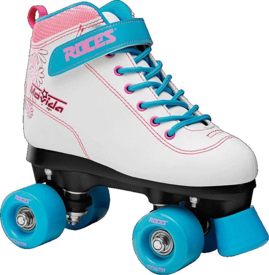Roces Rolschaatsen Maat 39Kinderen en volwassenen wit roze blauw