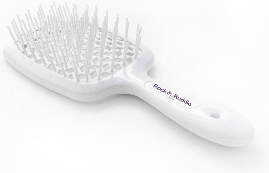 Rock & Ruddle Shower Power Haarborstel Wit