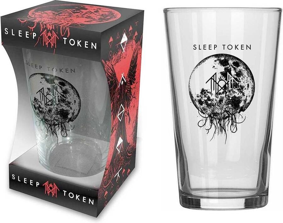 Rock Off Sleep Token Take Me Back To Eden Bierglas Transparant