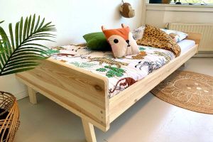 Rockwood Kinderbed Emma inclusief montage naturel onbehandeld
