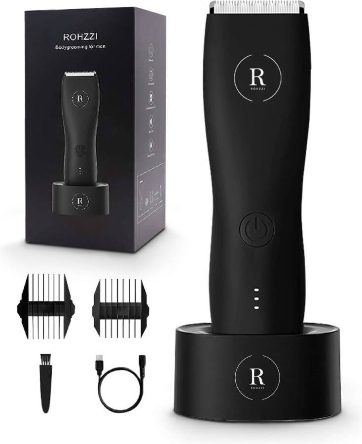 Rohzzi Bodygroomer- tondeuse mannen- All Black