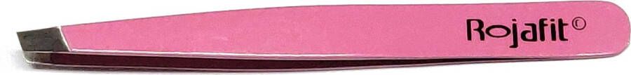 Rojafit Epilators Professionele Pincet schuin 9 5 cm-Rose