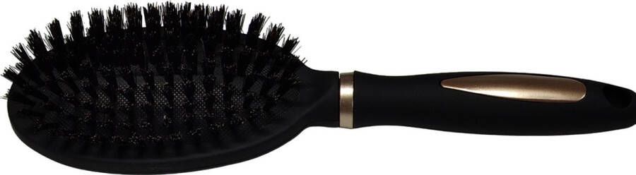 Rojafit Pneumatische Haarborstel Mixed Bristle Ovaal 24 cm. Goud