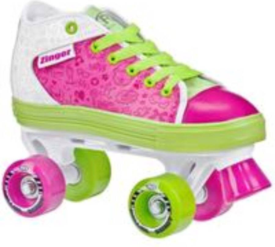 ROLLER DERBY Rolschaatsen Roze Zinger