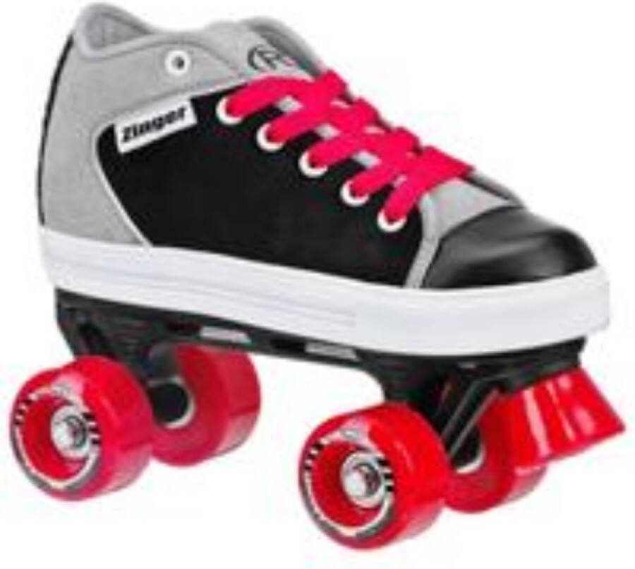 ROLLER DERBY Zinger Rolschaatsen Zwart Grijs Rood