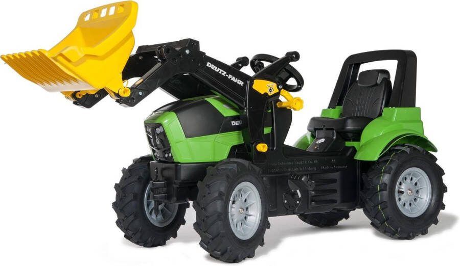 Rolly Toys 710133 RollyFarmtrac Deutz-Fahr Agrotron X720 Traptractor met Luchtbanden Lader