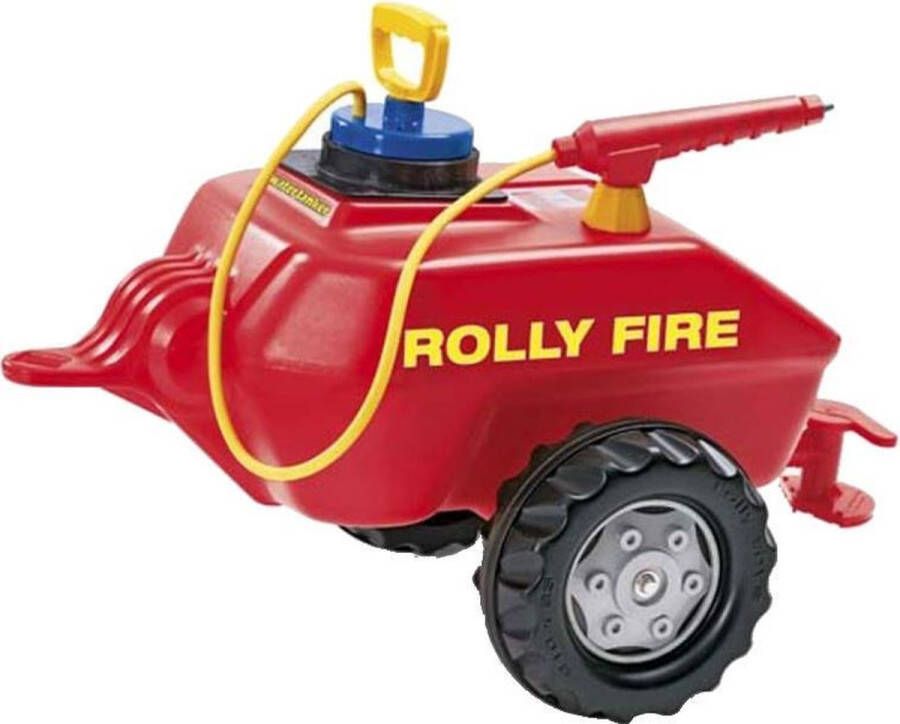 Rolly Toys Brandweertrailer Rood 122967