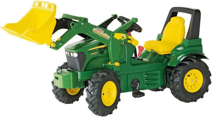 Rolly toys Farmtrac JD 7930 +lucht-banden+versnelling+rem+voorl. Landbouw