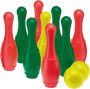 Rolly Toys kegelset junior 26 cm 11-delig rood geel groen - Thumbnail 1