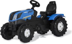 Rolly Toys OutDoor Traktor 3 7 New Holland Loopauto Voor kinderen Blauw