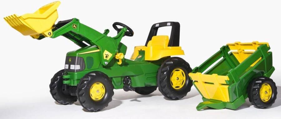 Rolly Toys Tractor JD Met Lader En Aanha