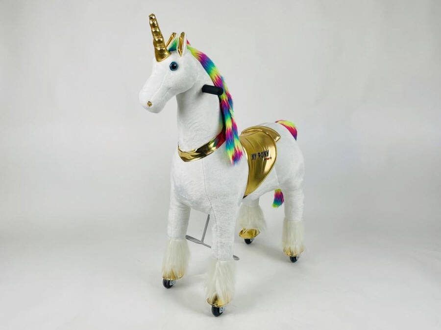 ROLLZONE MY PONY rijdend speelgoed unicorn van 3 6 jaar (MP2020-S) Kinder Hobbelpaard