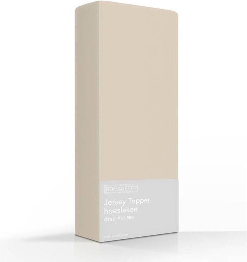 Romanette Jersey Topper Stretch Camel