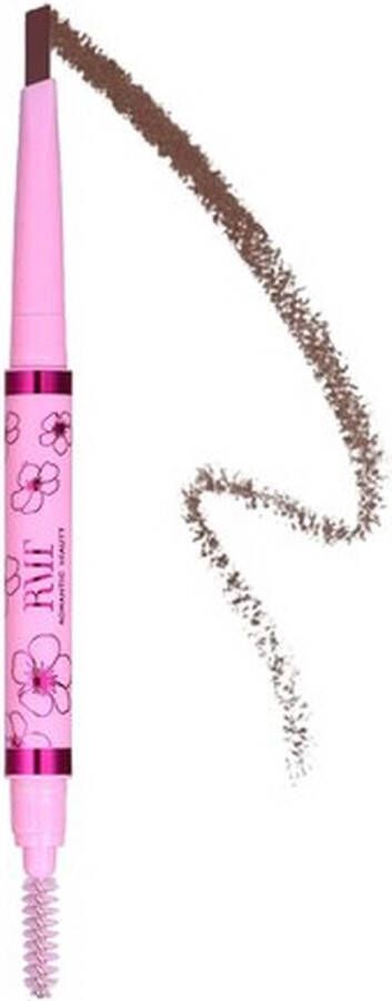 Romantic Beauty Eyebrow Pencil Exquisite 102 Chocolate Bruin Wenkbrauwmake-up Wenkbrauwpotlood 0.35 g