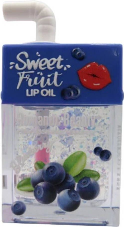 Romantic Beauty Sweet Fruit Magic Lip Oil 03 Blueberry Blauwe Bessen Lipolie Lippenbalsem 7.8 g